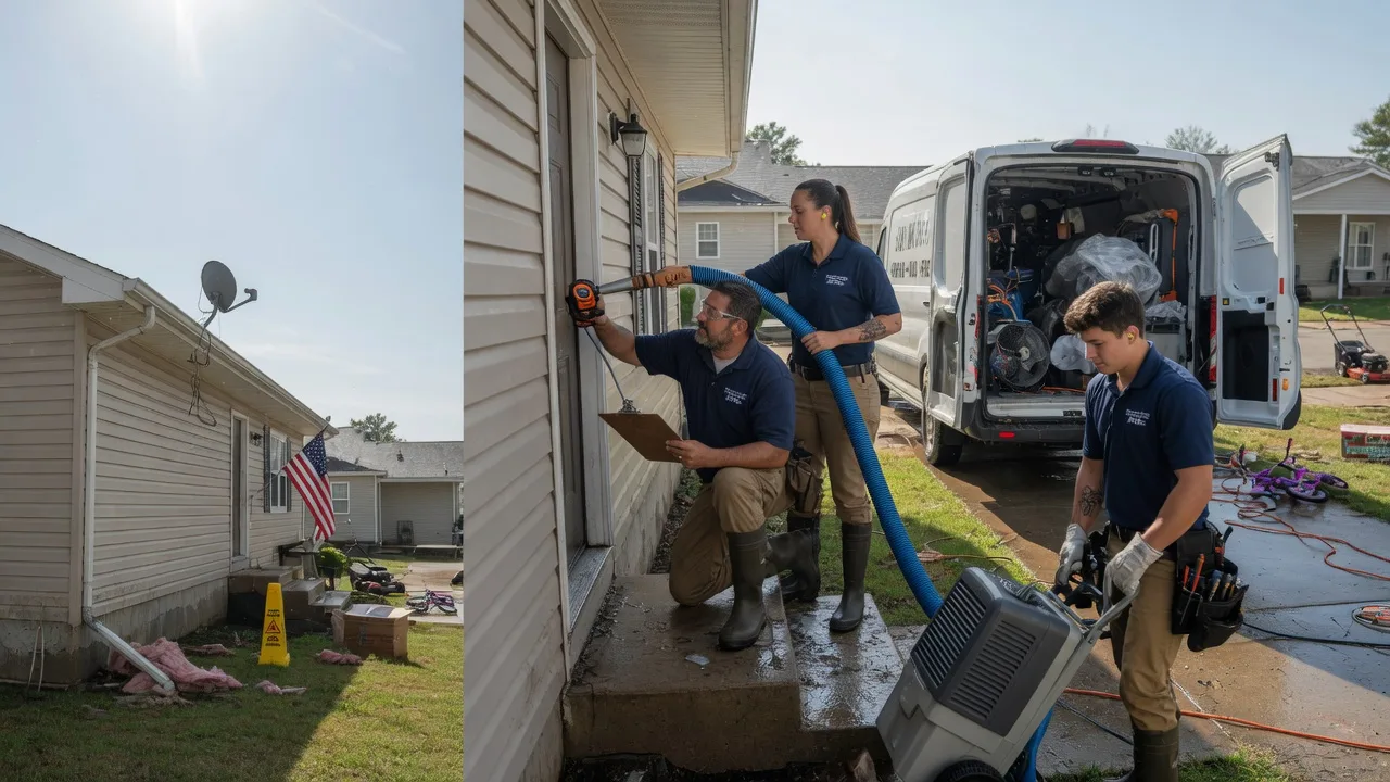 Ceiling Water Damage Restoration in Fredonia, WI near me